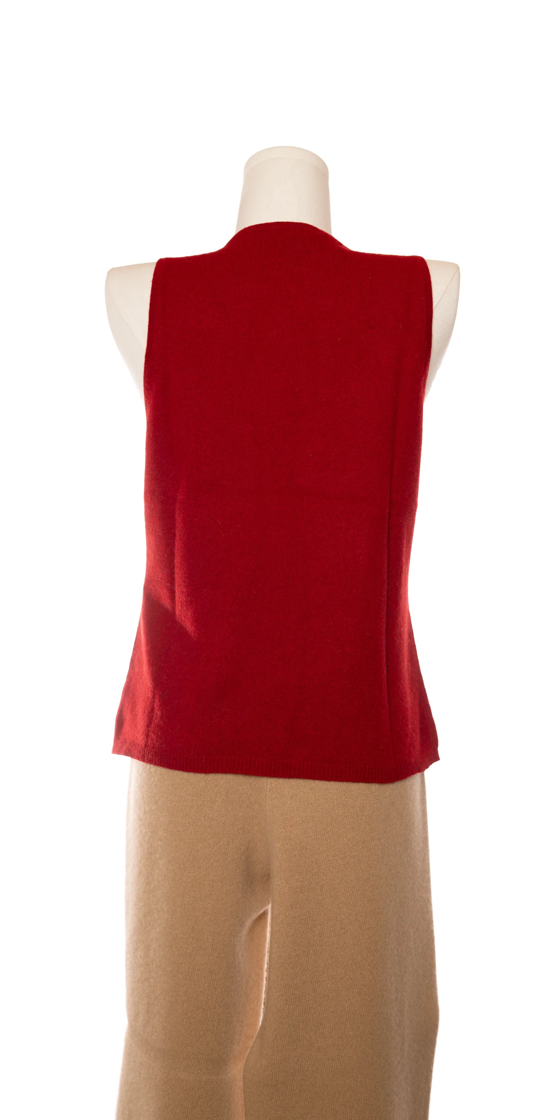 Bluza fara maneci din casmir - Magsachoni