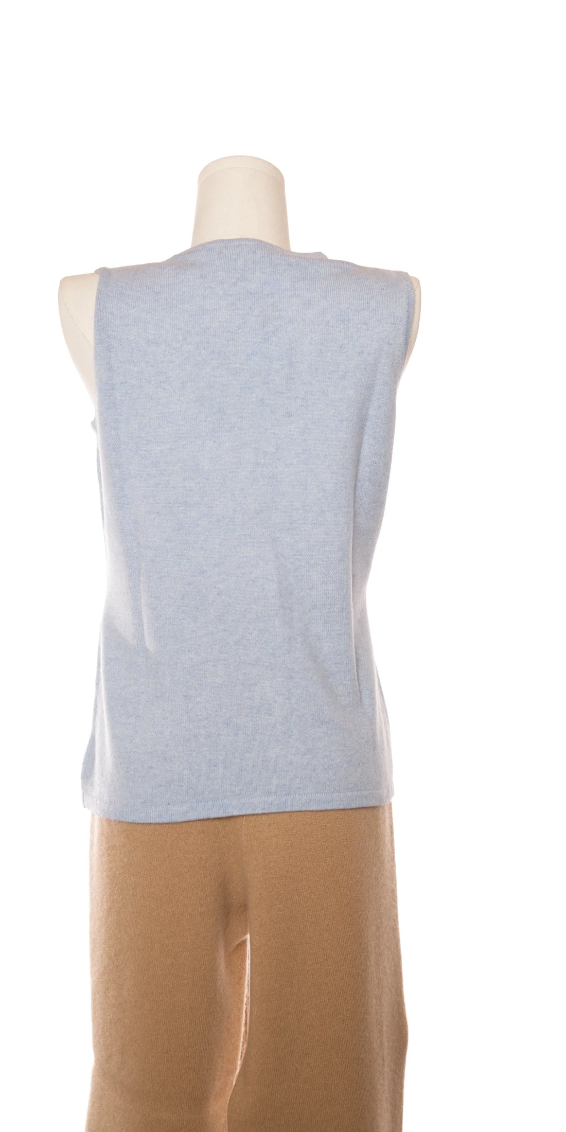 Bluza din casmir fara maneci - Lord & Taylor