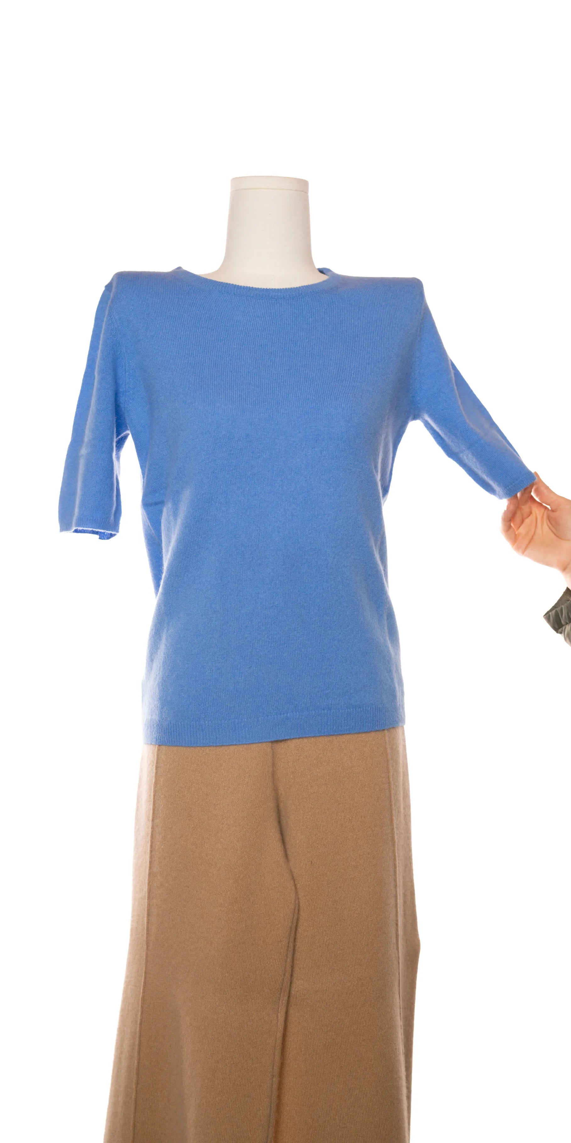 Bluza din casmir cu maneca scurta - Jones & Co