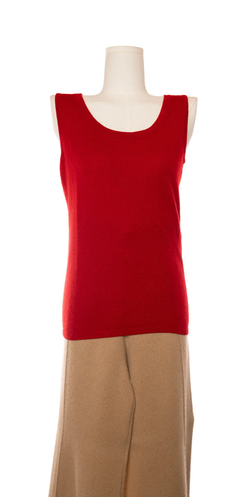 Bluza fara maneci din casmir - Neiman Marcus