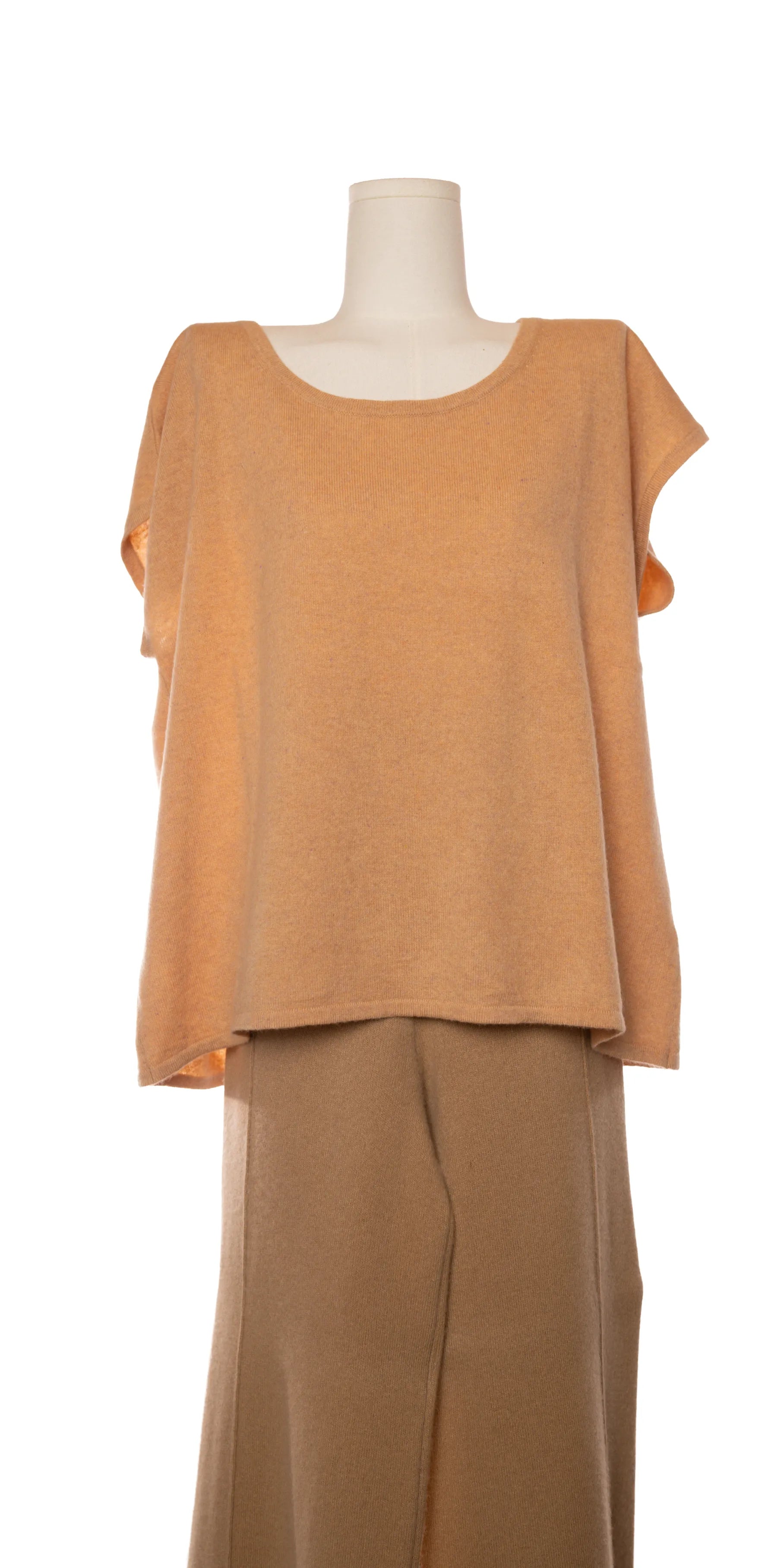 Bluza oversized din casmir  - Garnet Hill