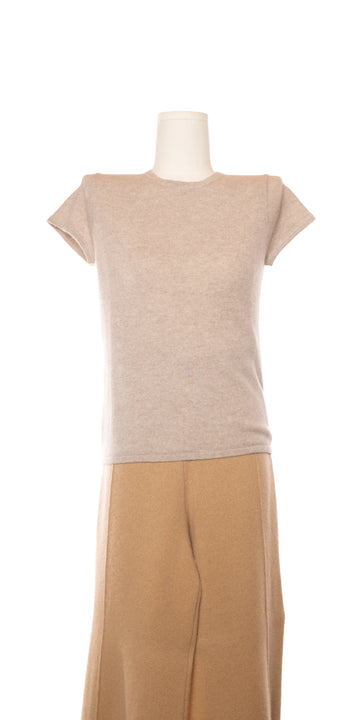 Bluza din casmir cu maneca scurta - Premise