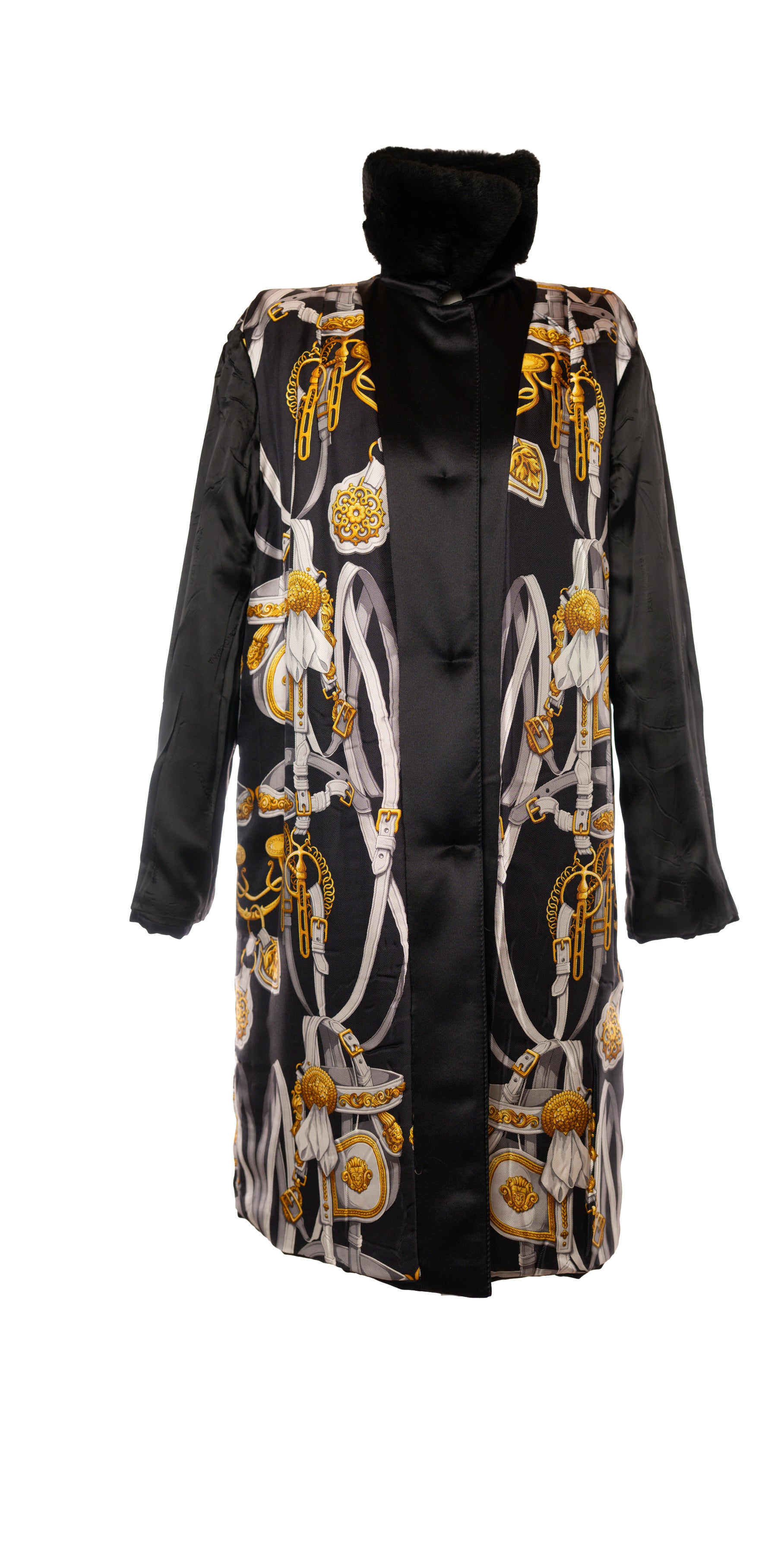 Palton vintage din matase naturala - Dolce Gabbana