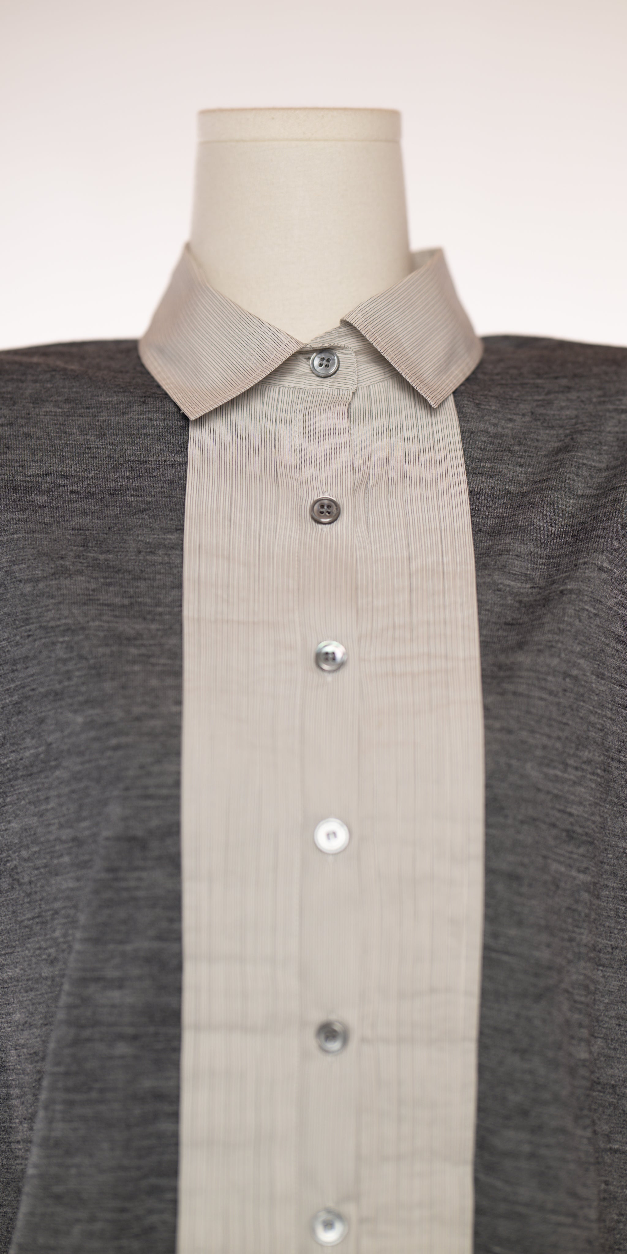 Bluza tip camasa cu lana de vara - Signorelli