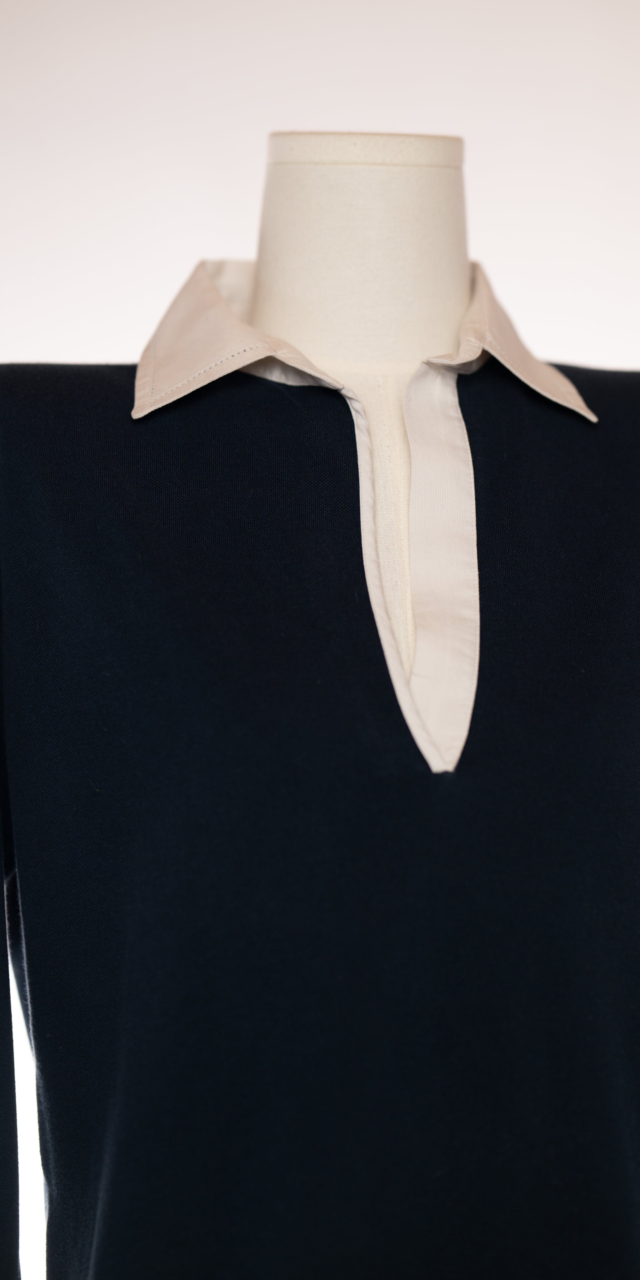 Bluza polo din bumbac structurat - Intrecci Asolani