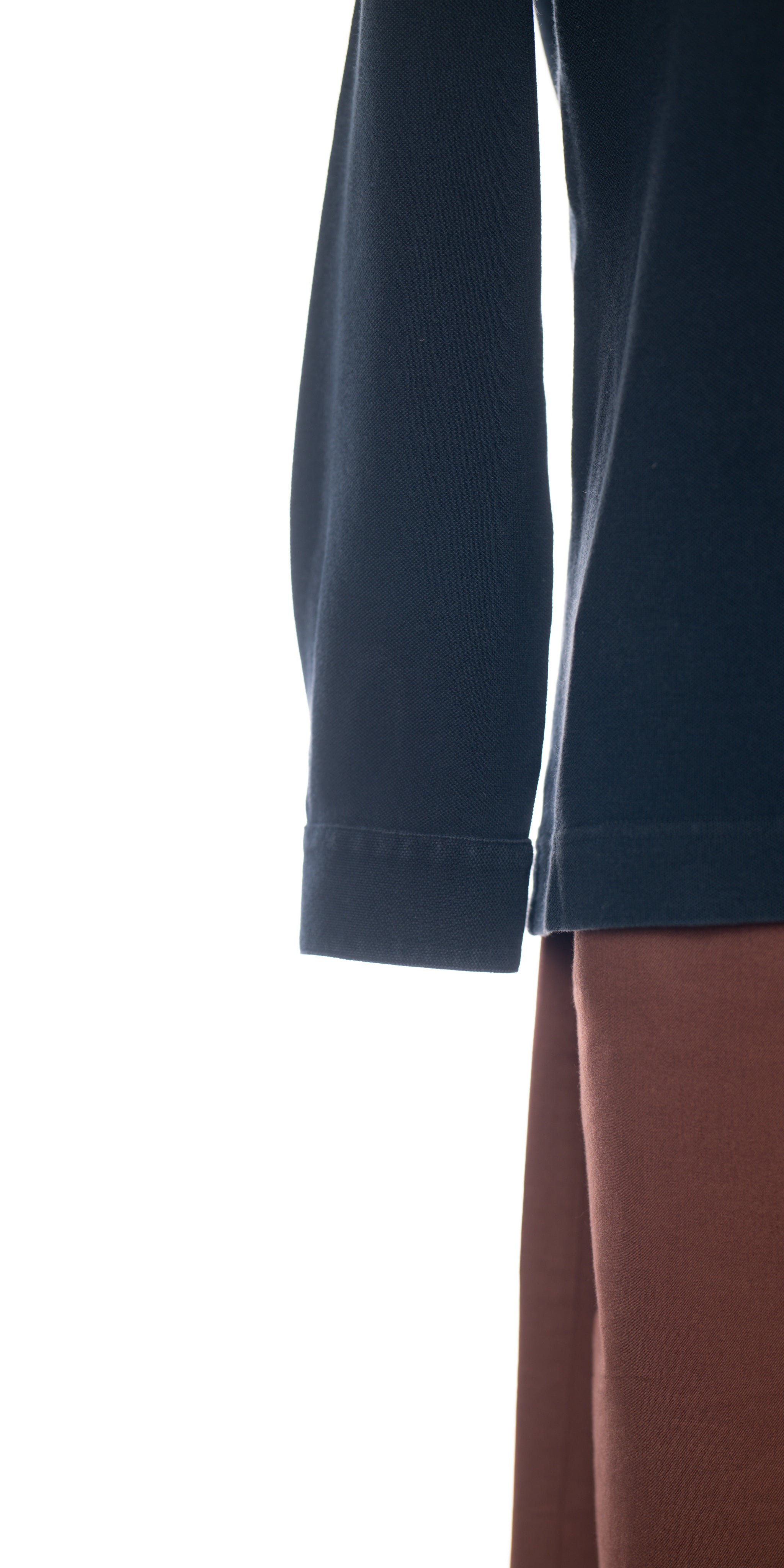 Bluza polo din bumbac structurat - Intrecci Asolani