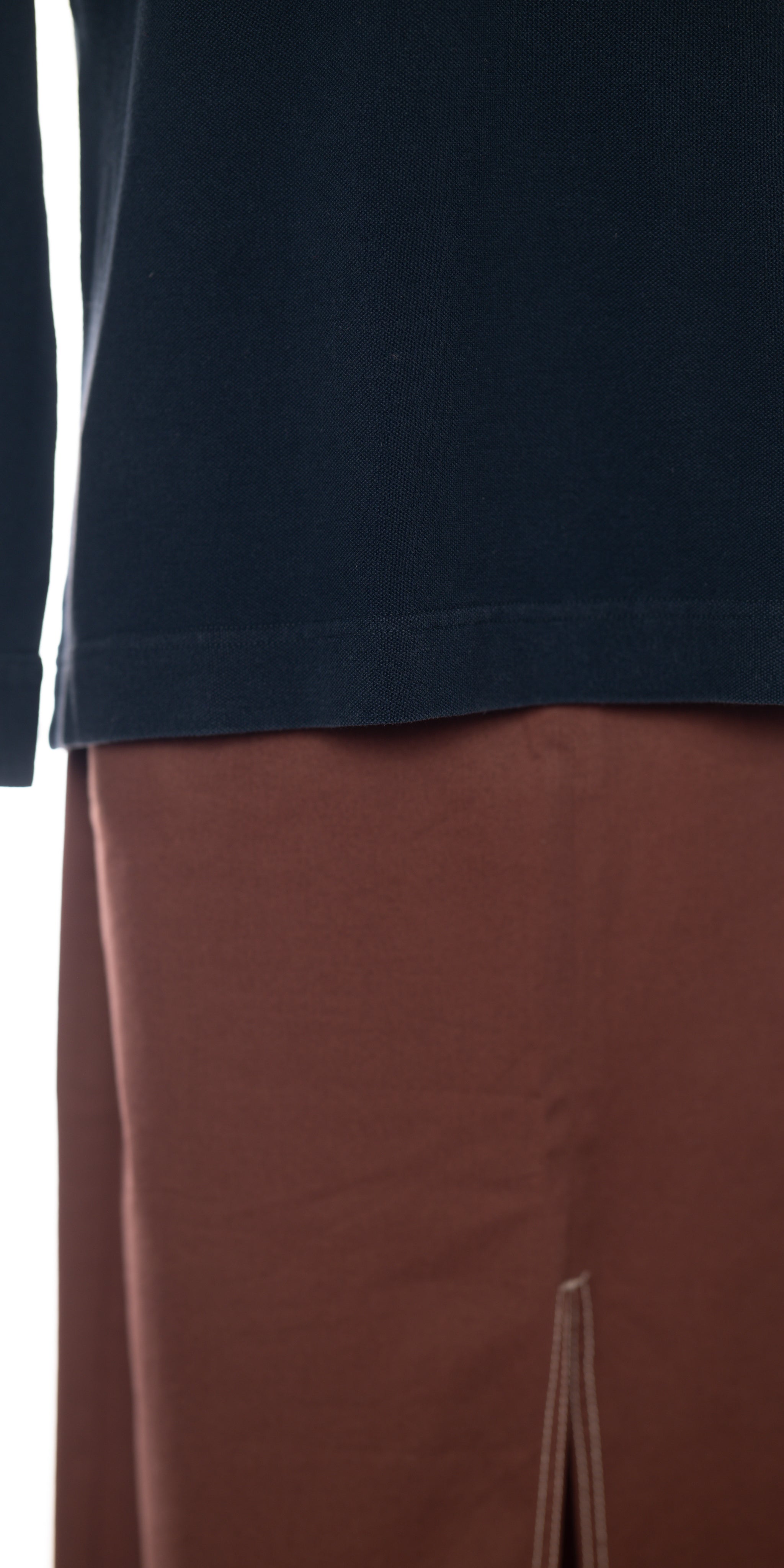 Bluza polo din bumbac structurat - Intrecci Asolani