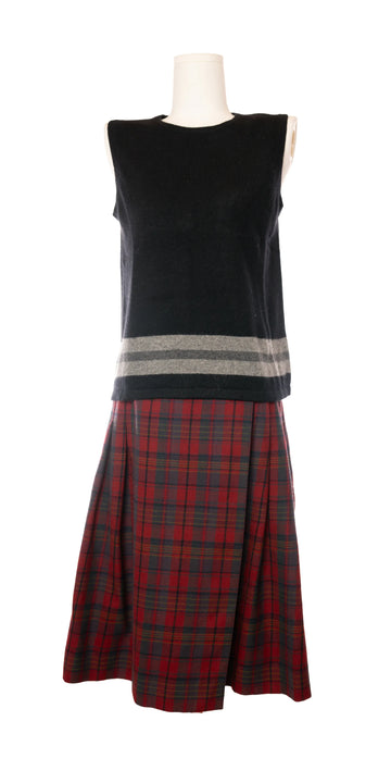 Bluza fara maneci din casmir - Charter Club
