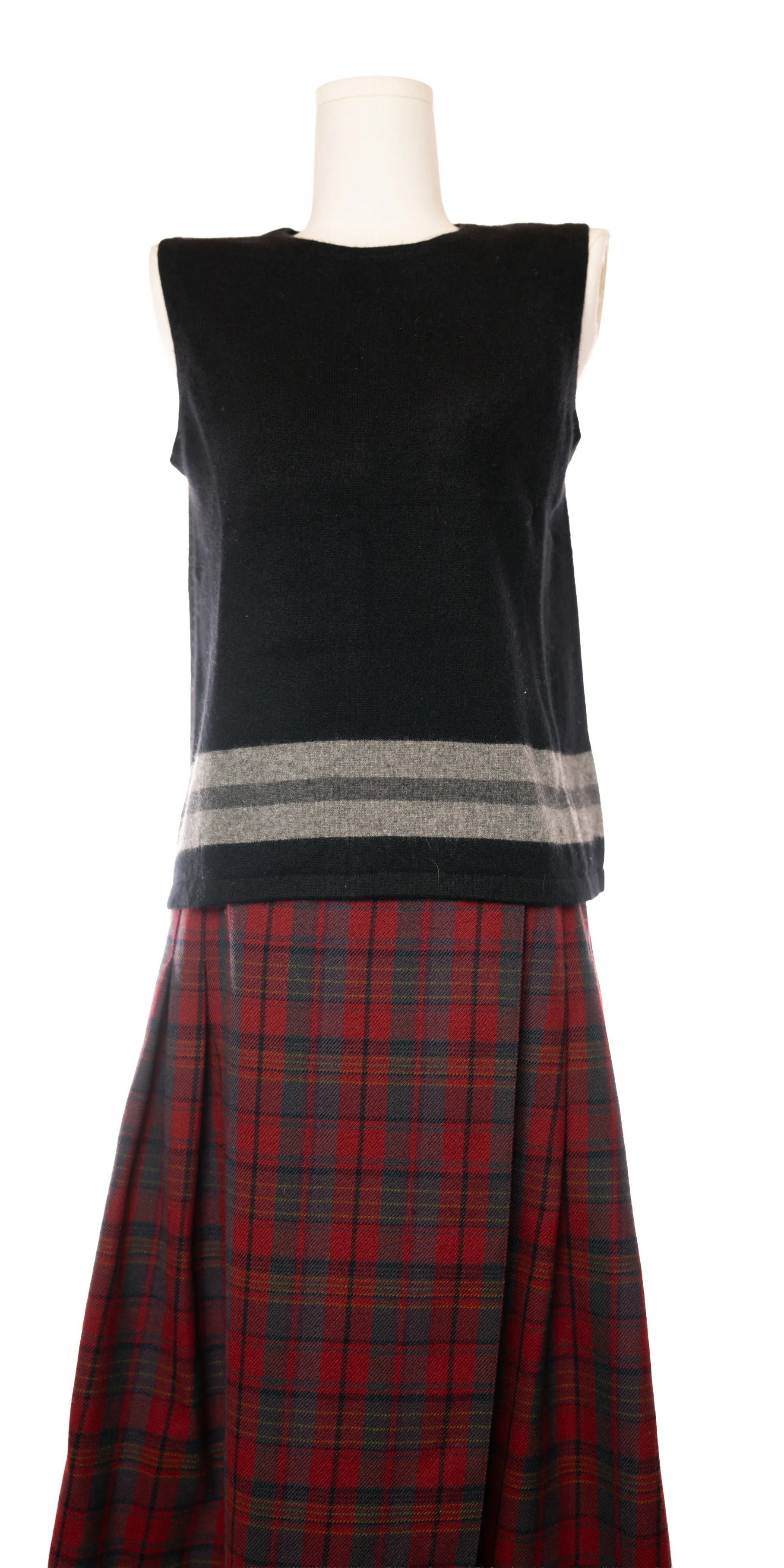 Bluza fara maneci din casmir - Charter Club