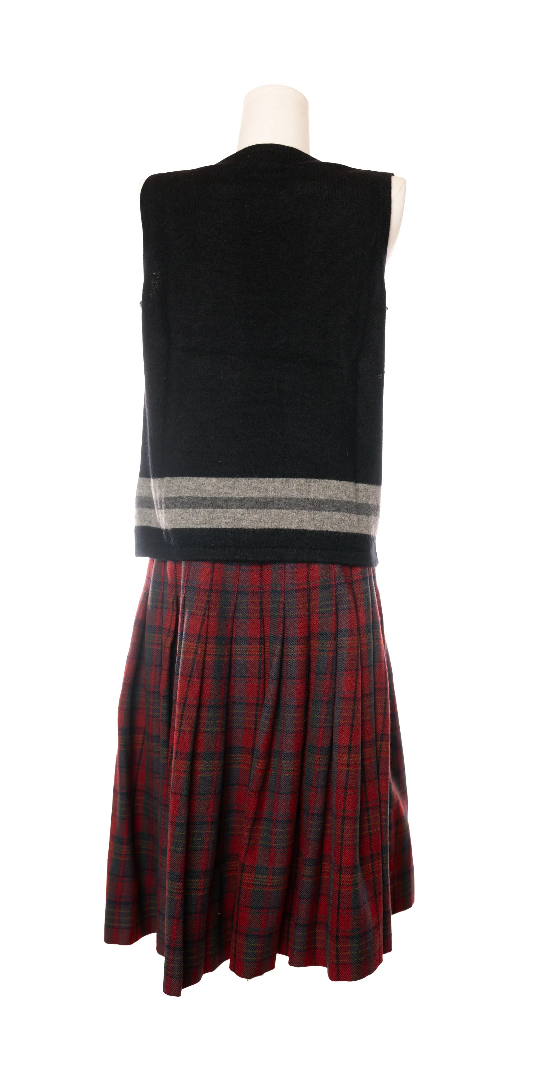 Bluza fara maneci din casmir - Charter Club