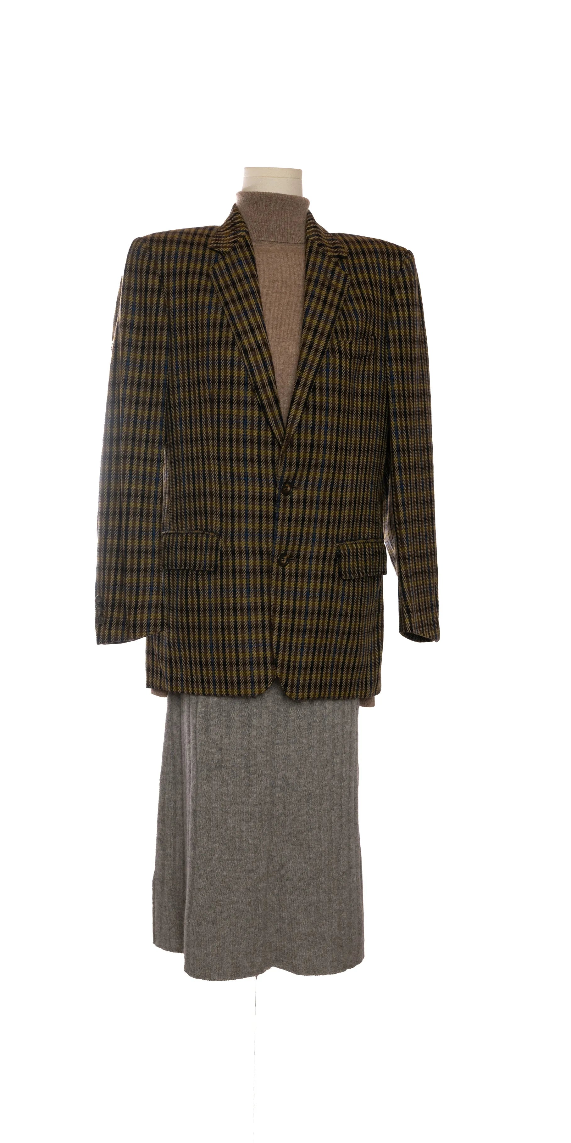 Sacou din lana si casmir cu tesatura Loro Piana