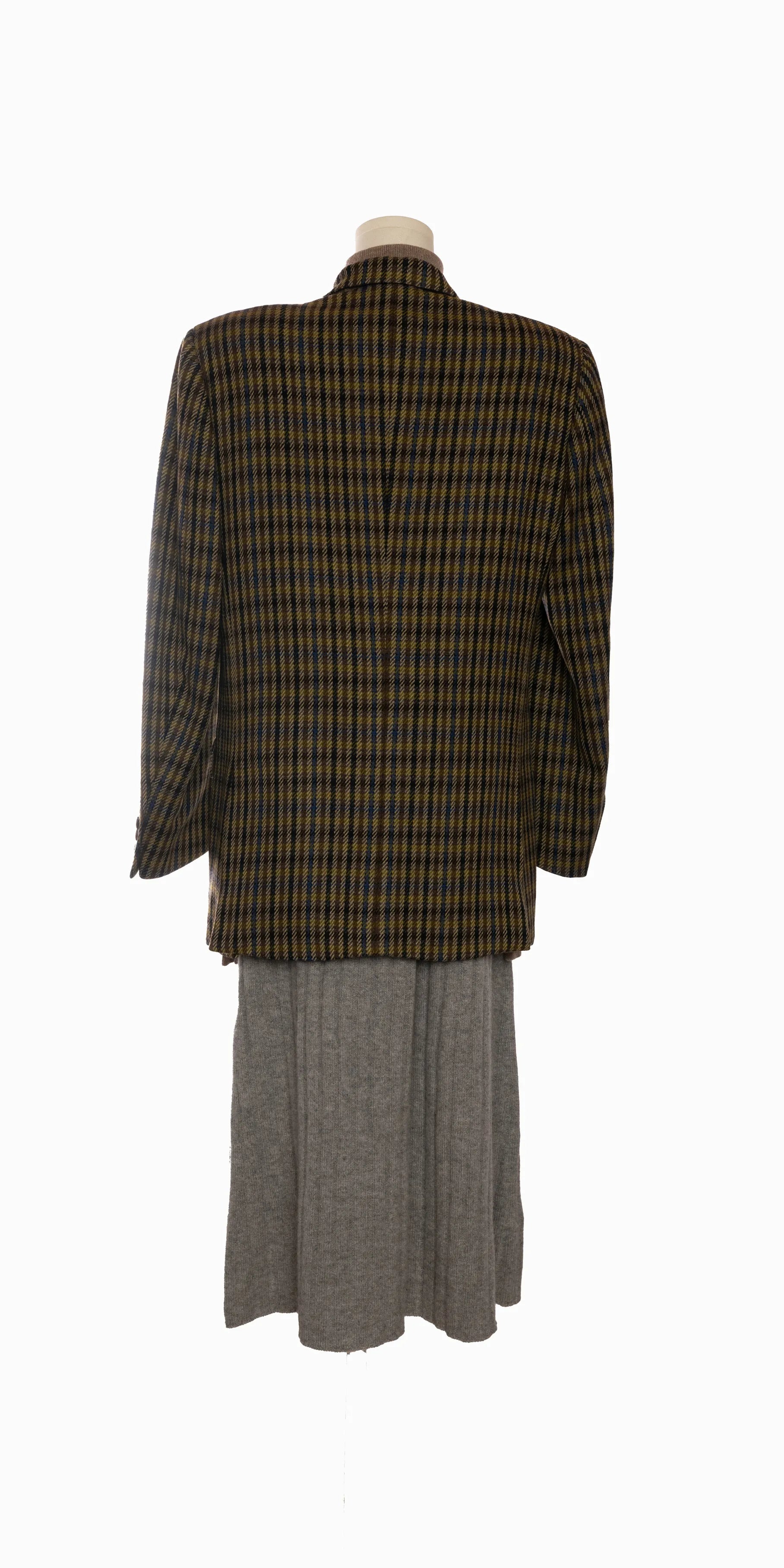 Sacou din lana si casmir cu tesatura Loro Piana