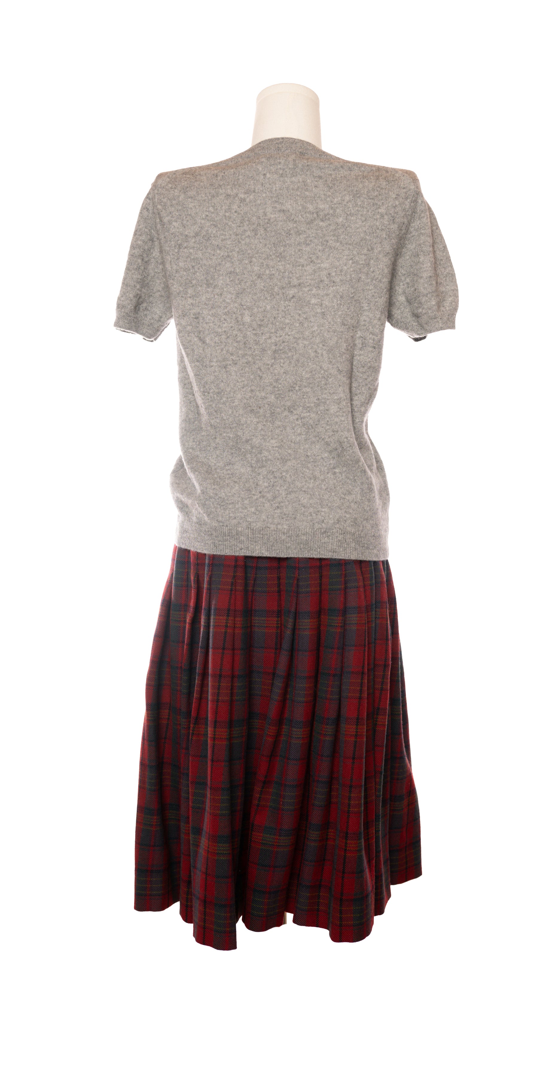 Bluza cu maneca scurta din casmir - Quince