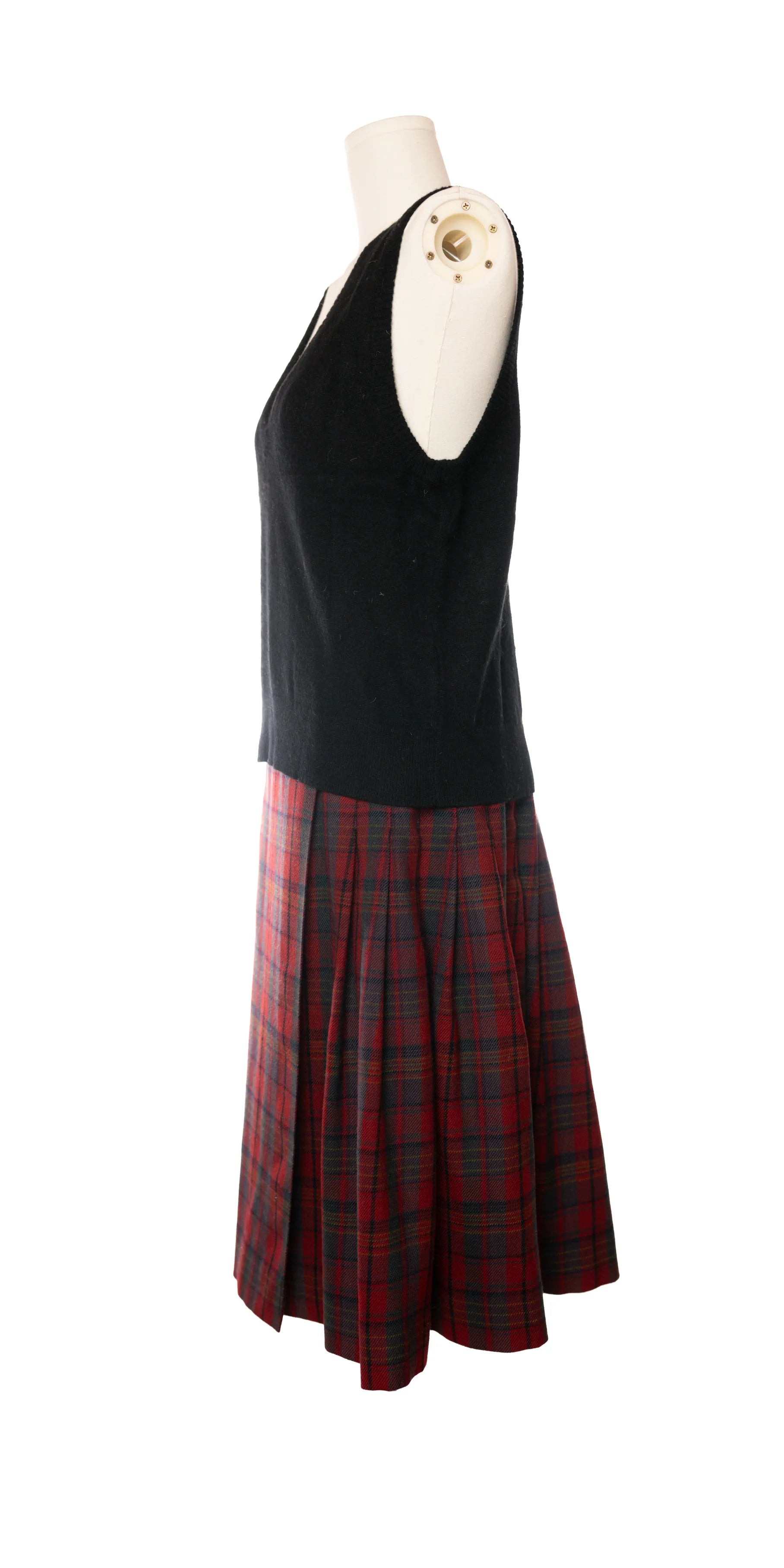Vesta din casmir periat - J Crew