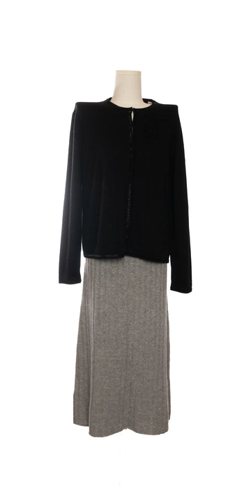 Cardigan din casmir cu margele