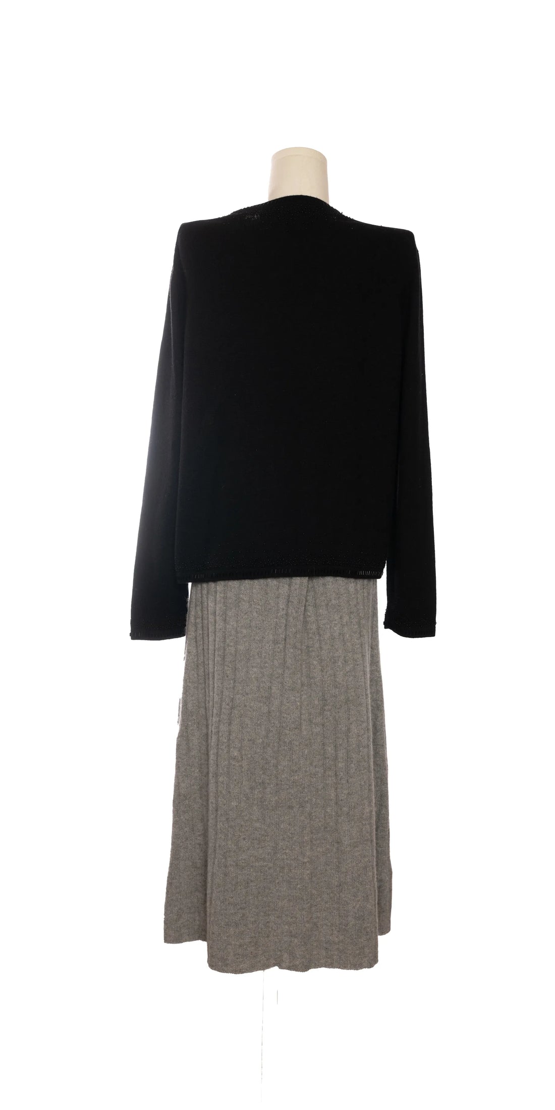 Cardigan din casmir cu margele