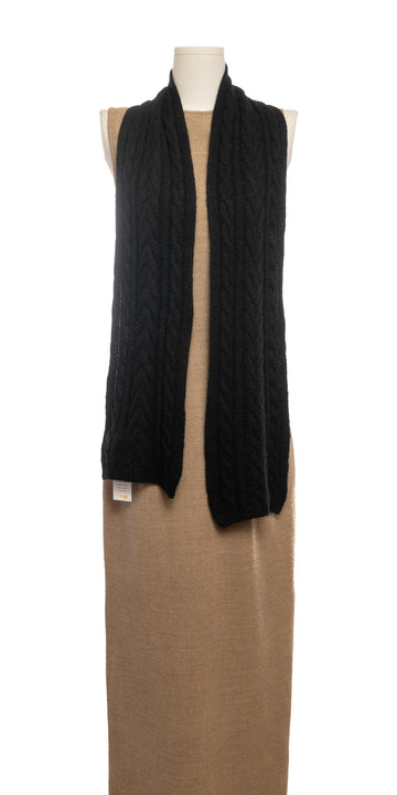 Fular din casmir impletit cu torsade - Charter Club Luxury