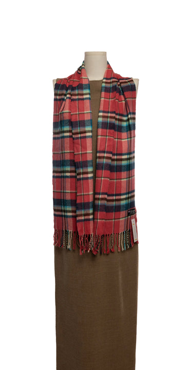 Fular tartan din 100% casmir