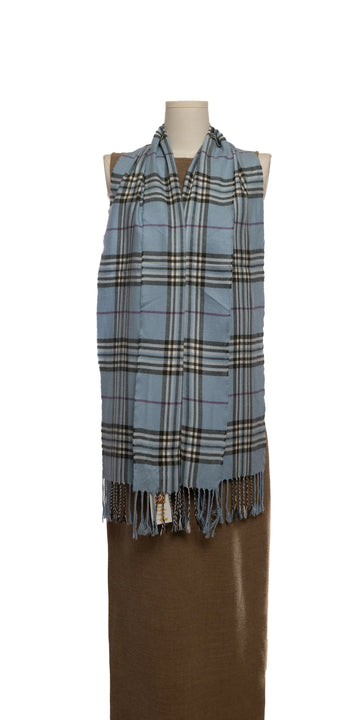 Fular tartan din casmir