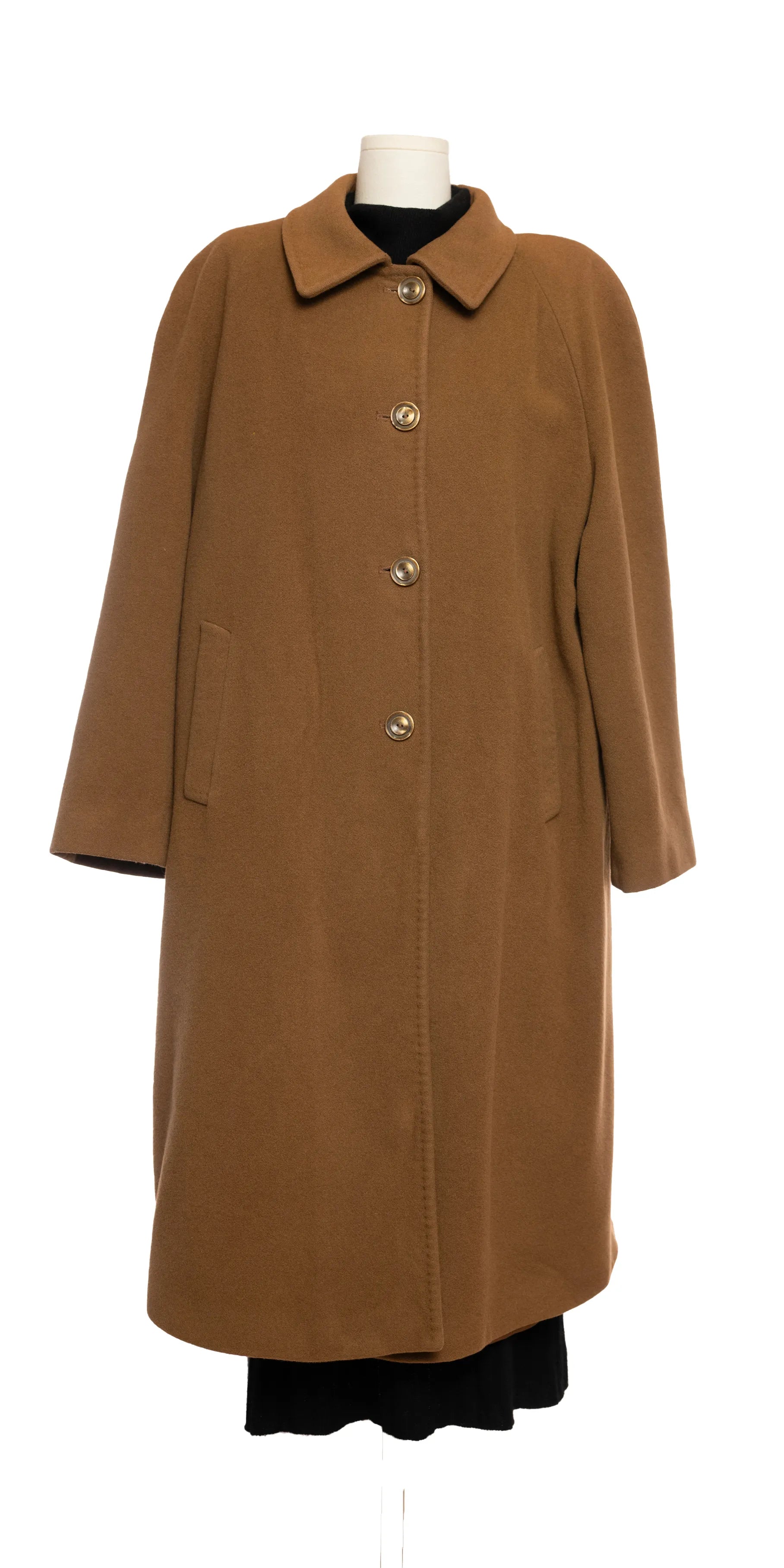 Palton camel din lana