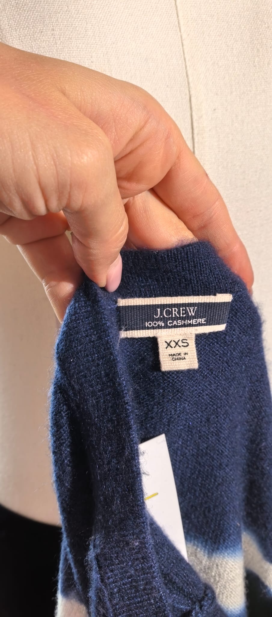 Bluza in degrade din casmir - J Crew