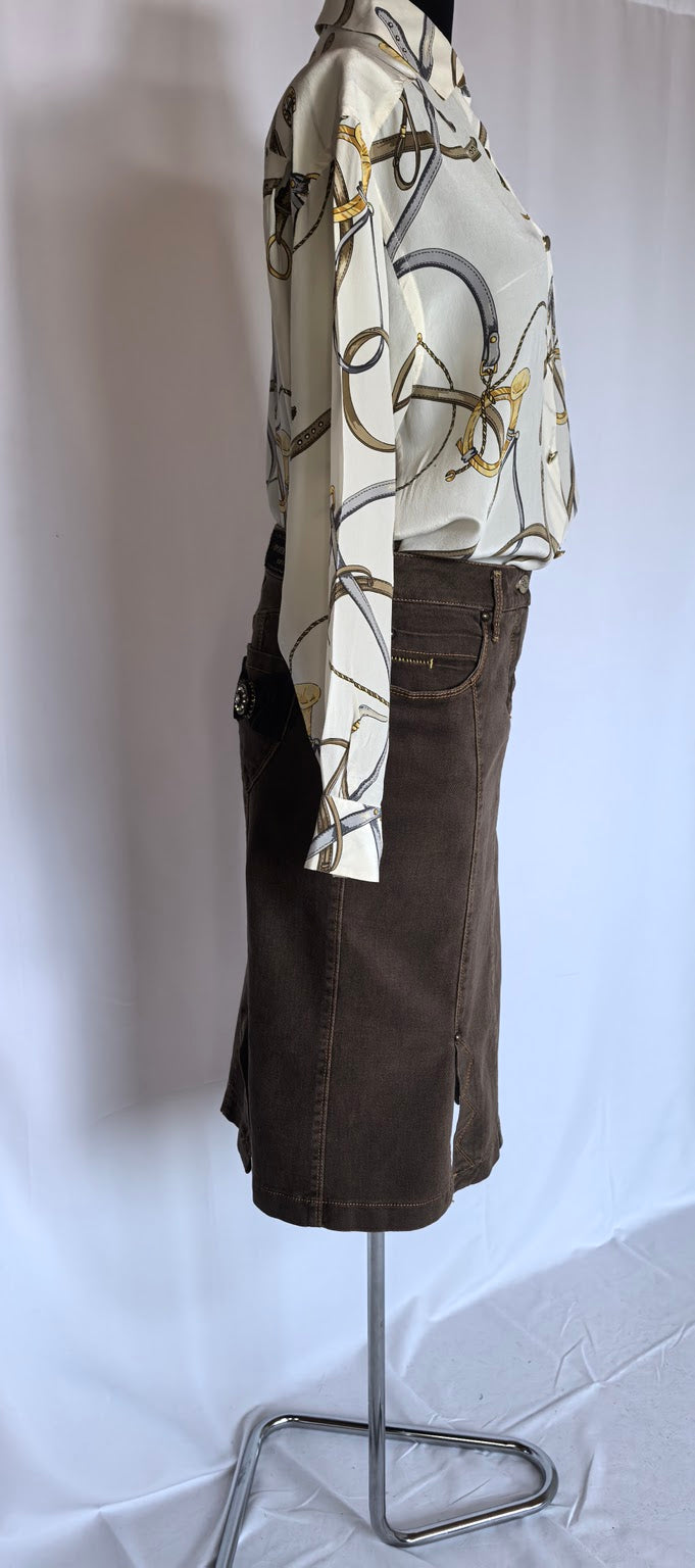 Fusta de blugi Cappopera Jeans