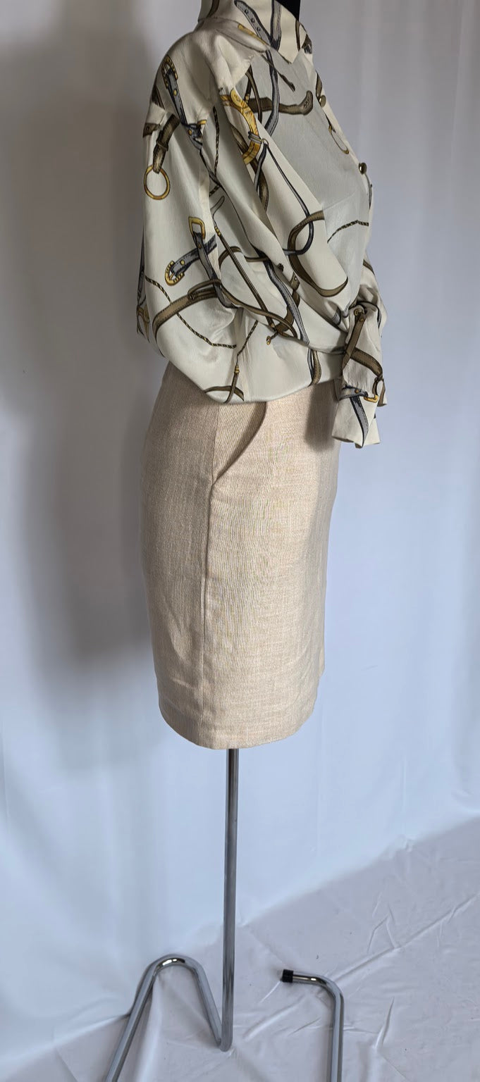 Fusta dreapta cu in MaxMara