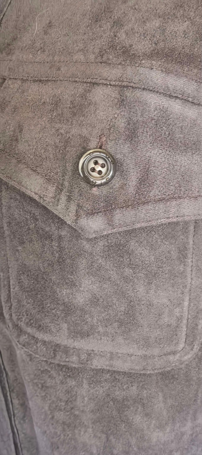 Rochie din catifea cu buzunare Blue Eagle by Les Copains