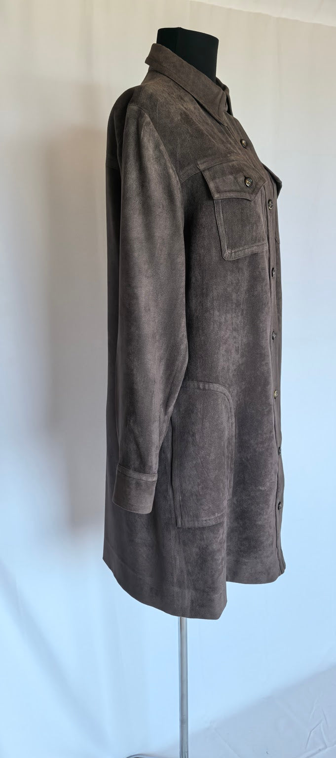 Rochie din catifea cu buzunare Blue Eagle by Les Copains