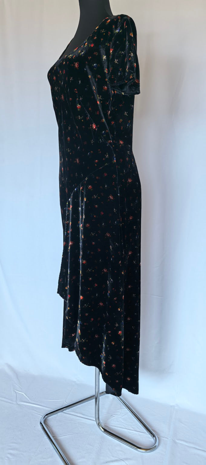 Rochie din catifea Mariella Burani