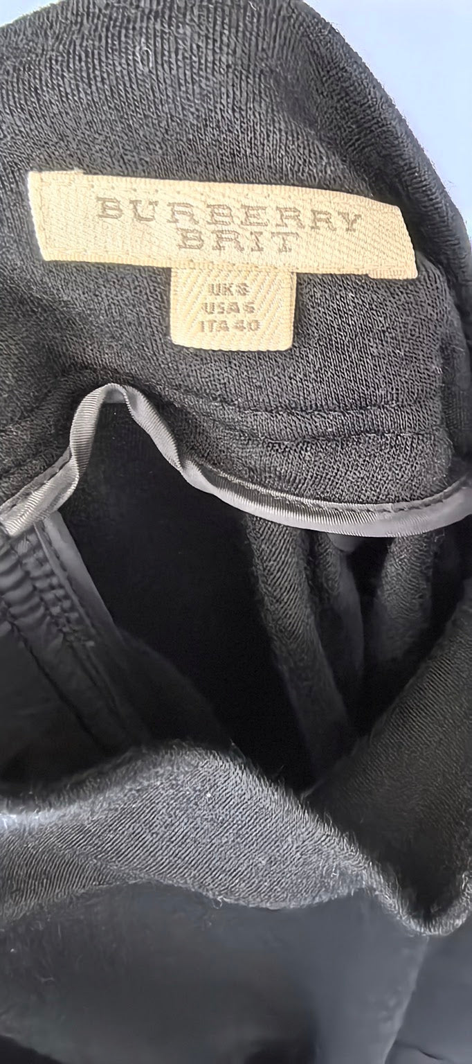 Rochie din lana Burberry Brit