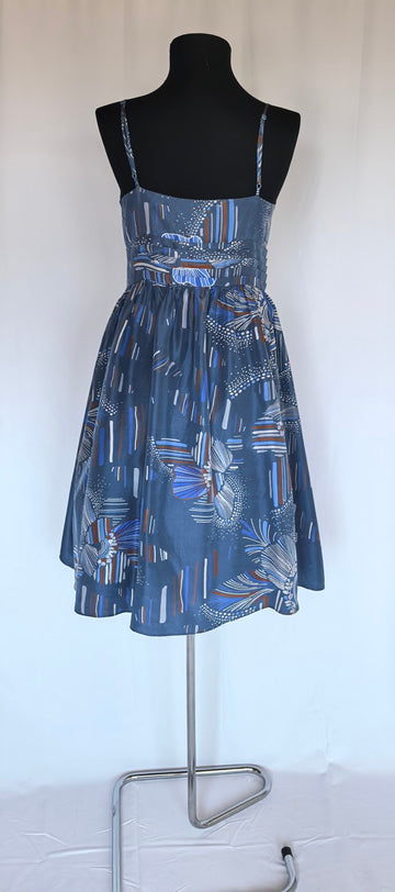 Rochie din matase cu tulle