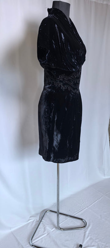 Rochie Pianoforte by MaxMara din vascoza si matase