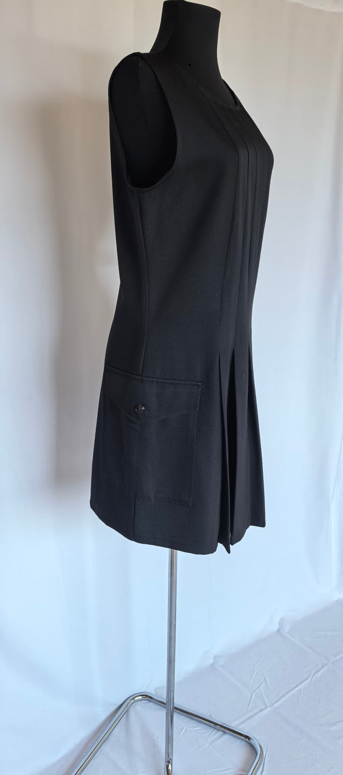 Rochie plisata cu lana Fendissime