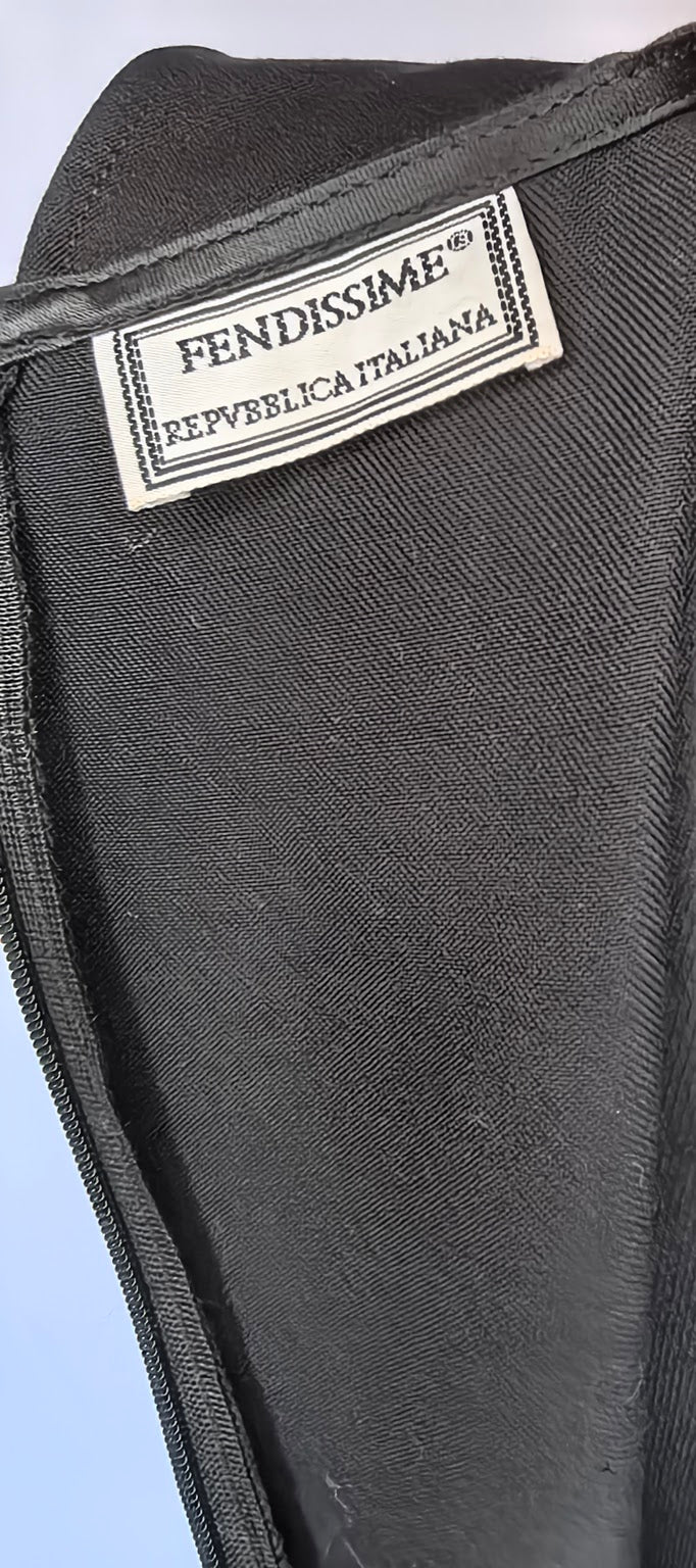 Rochie plisata cu lana Fendissime